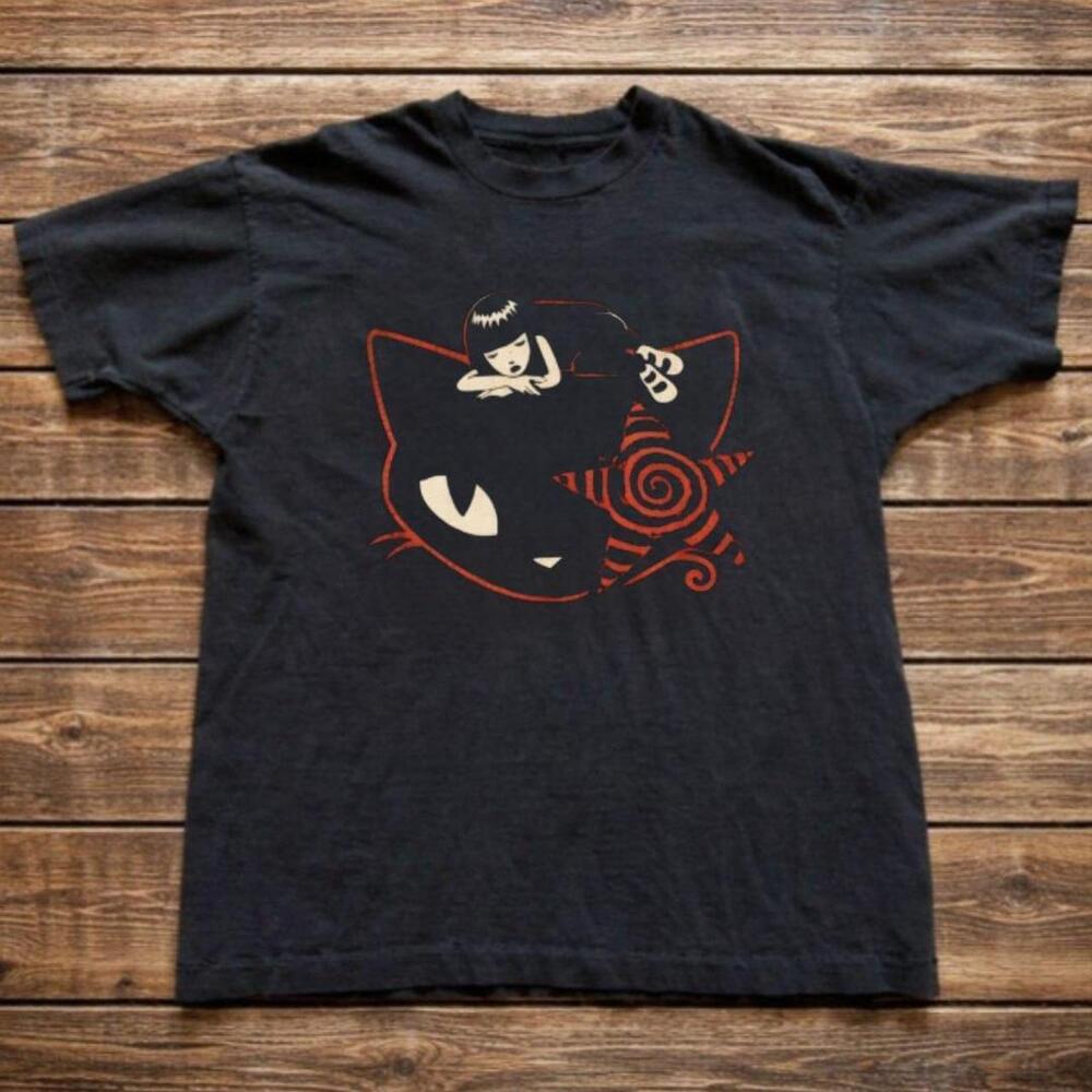 & Red Cat Graphic Tee Emily Graphic Tee